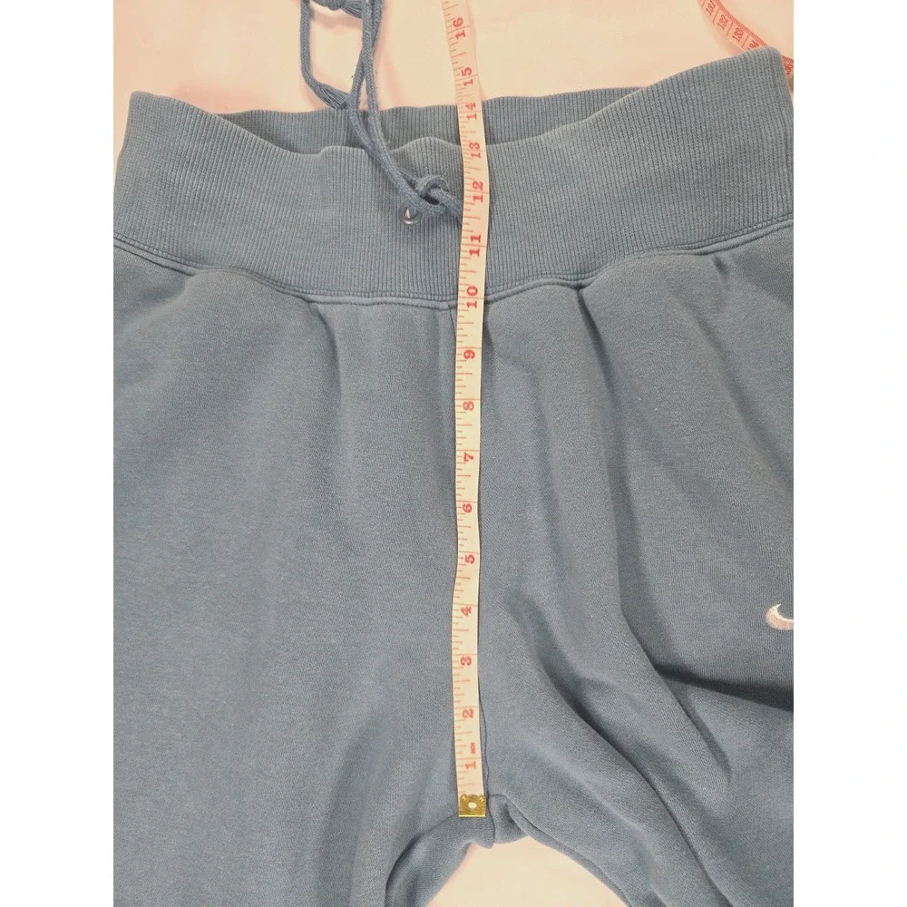Nike Sportswear Phoenix Fleece Blue High-Waisted Oversized Sweatpants Sz S